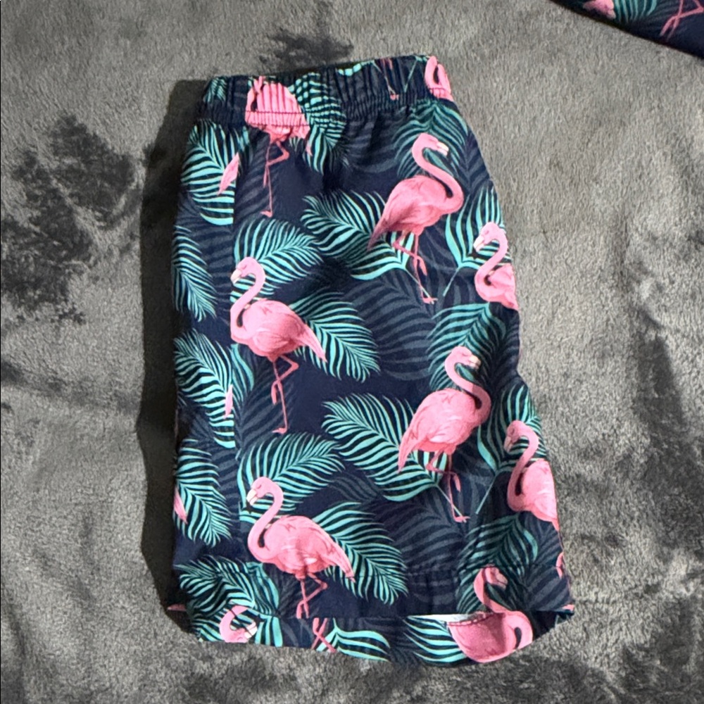 Flamingo Print Baby Romper - Picture 3 of 5